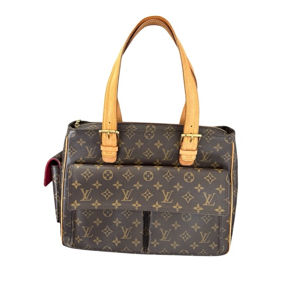 Louis Vuitton Multipli Cité Brown Canvas Tote Bag - Picture 1 of 16